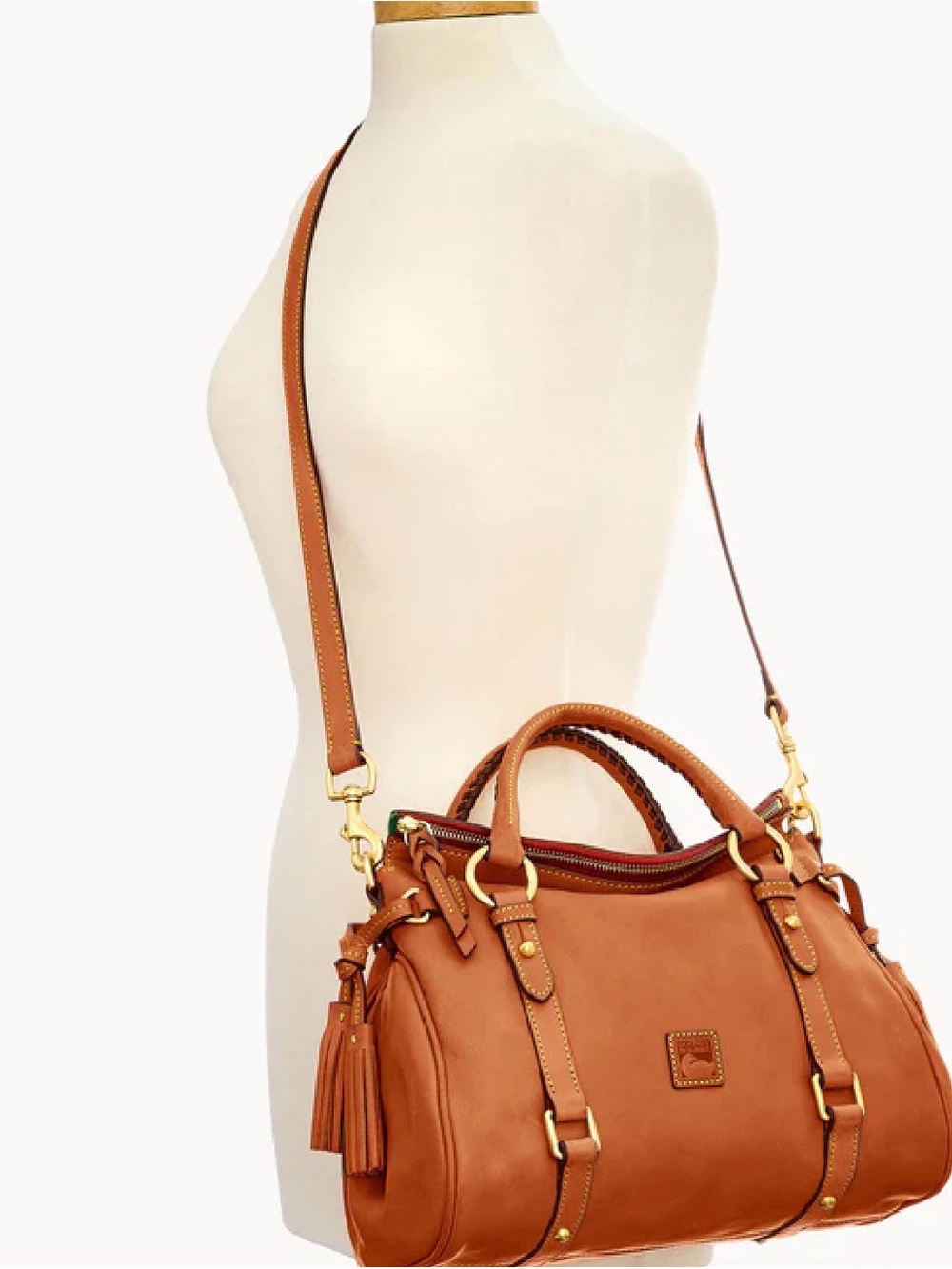 Dooney & Burke Florentine Satchel - Picture 8 of 12
